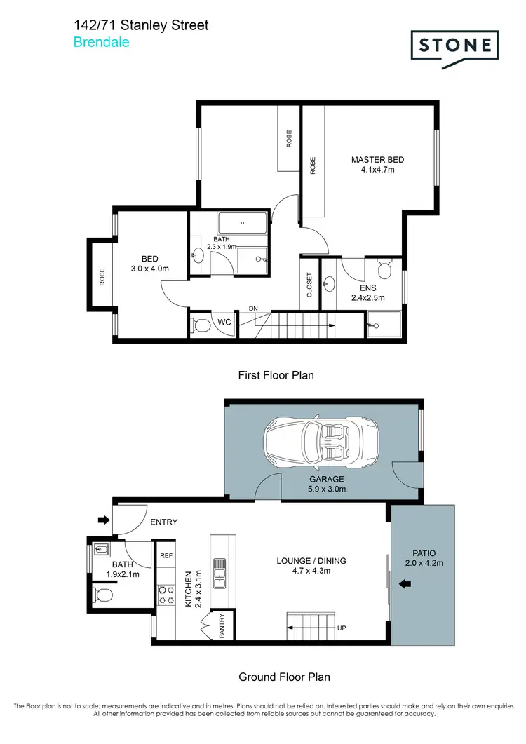 Floorplan of Homely unit listing, 142/71 Stanley Street, Brendale QLD 4500