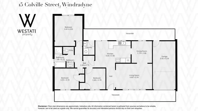 Floorplan of Homely house listing, 15 Colville Street, Windradyne NSW 2795