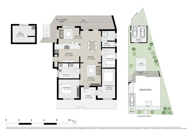Floorplan of Homely house listing, 18 Hallidise Street, Nambucca Heads NSW 2448