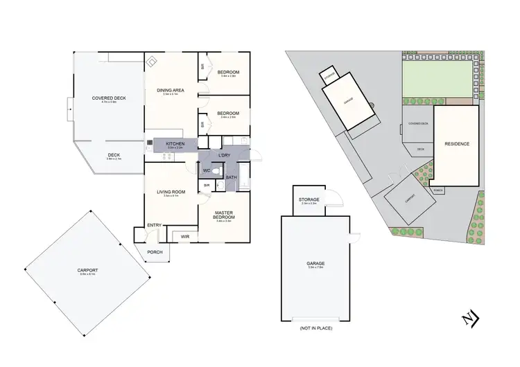 Floorplan of Homely house listing, 4 Emu Court, Badger Creek VIC 3777