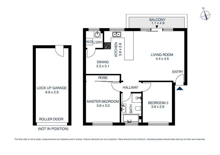 Floorplan of Homely apartment listing, 9/4 Fleet Street, North Parramatta NSW 2151