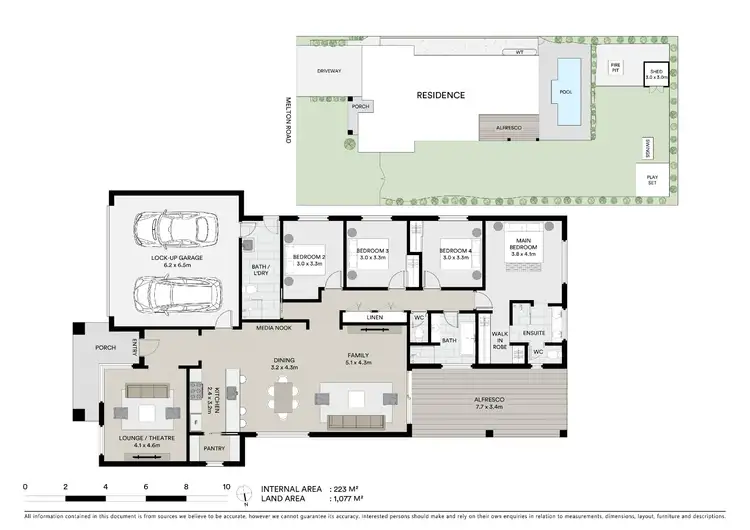 Floorplan of Homely house listing, 48 Melton Road, Mudgee NSW 2850