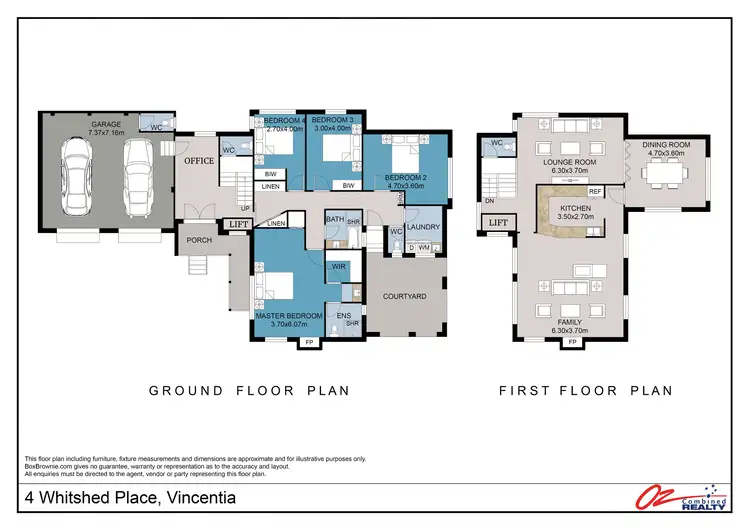 Floorplan of Homely house listing, 4 Whitshed Place, Vincentia NSW 2540