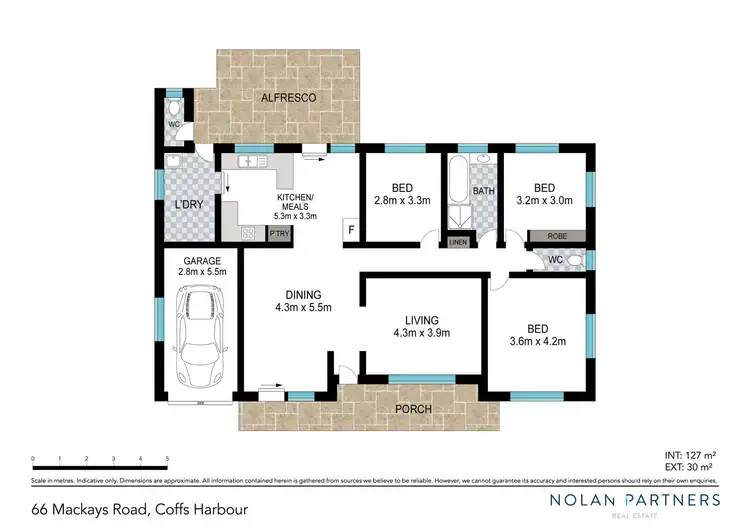 Floorplan of Homely house listing, 66 Mackays Road, Coffs Harbour NSW 2450