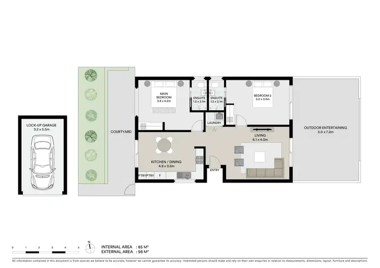 Floorplan of Homely unit listing, 4/63 Pacific Highway, Ourimbah NSW 2258