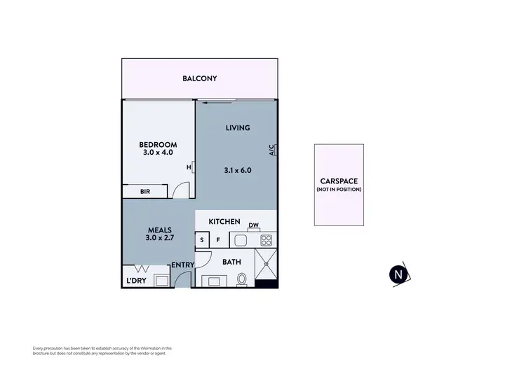 Floorplan of Homely apartment listing, 415/2 Plenty Road, Preston VIC 3072