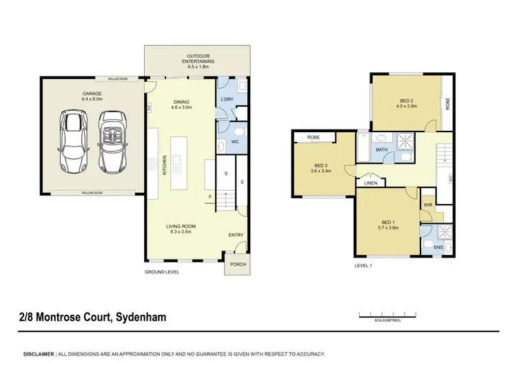 Floorplan of Homely unit listing, 2/8 Montrose Court, Sydenham VIC 3037