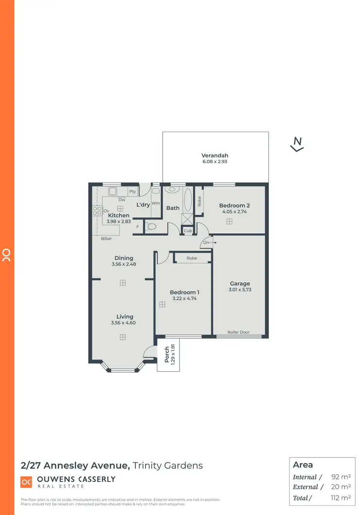 Floorplan of Homely house listing, 2/27 Annesley Avenue, Trinity Gardens SA 5068