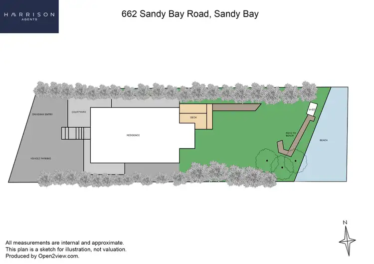 Floorplan of Homely house listing, 662 Sandy Bay Road, Sandy Bay TAS 7005