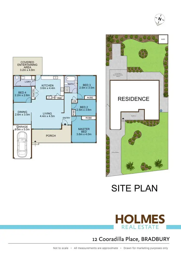 Floorplan of Homely house listing, 12 Cooradilla Place, Bradbury NSW 2560