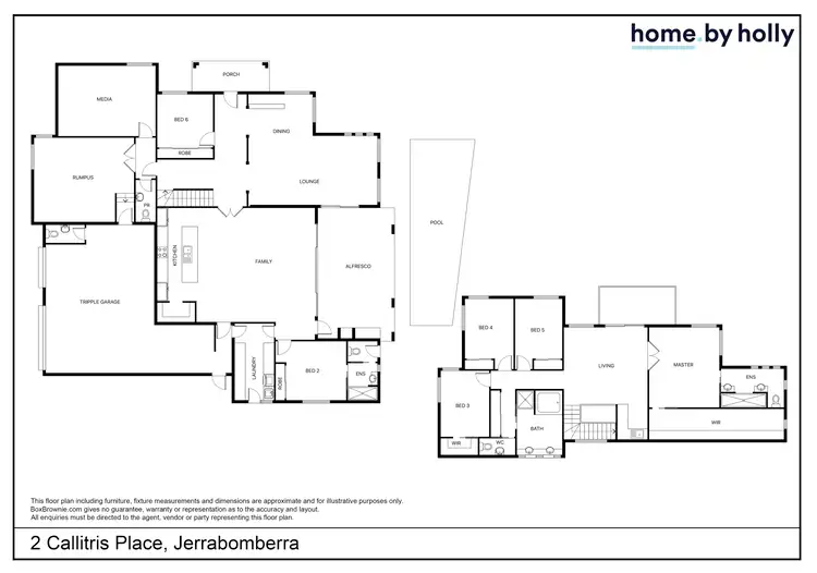 Floorplan of Homely house listing, 2 Callitris Place, Jerrabomberra NSW 2619