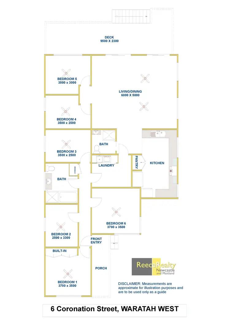 Floorplan of Homely house listing, 6 Coronation Street, Waratah West NSW 2298