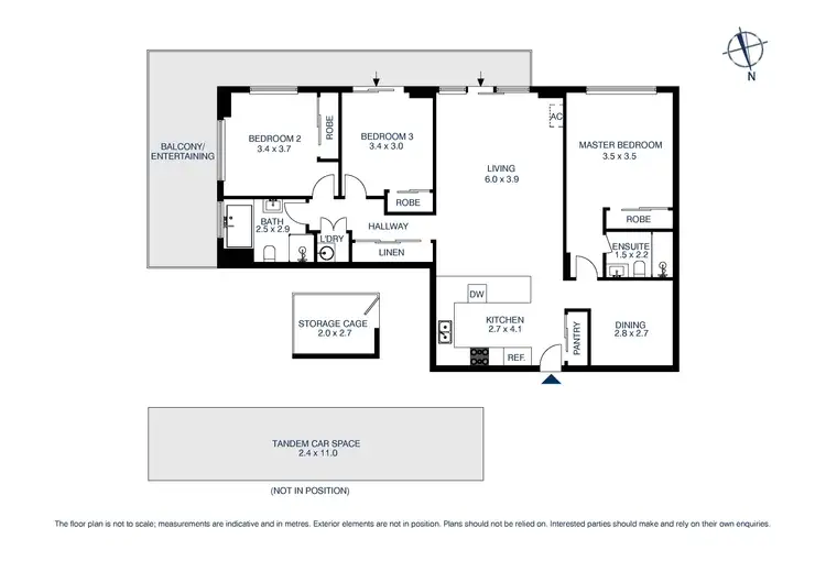 Floorplan of Homely apartment listing, 101/8a Myrtle Street, Prospect NSW 2148