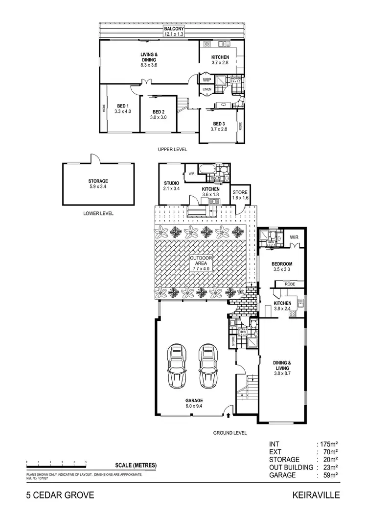 Floorplan of Homely house listing, 5 Cedar Grove, Keiraville NSW 2500