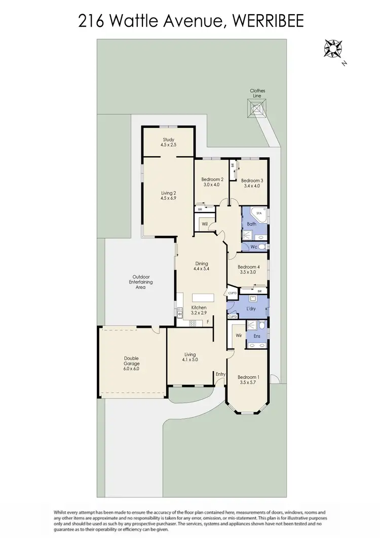 Floorplan of Homely house listing, 216 Wattle Avenue, Werribee VIC 3030