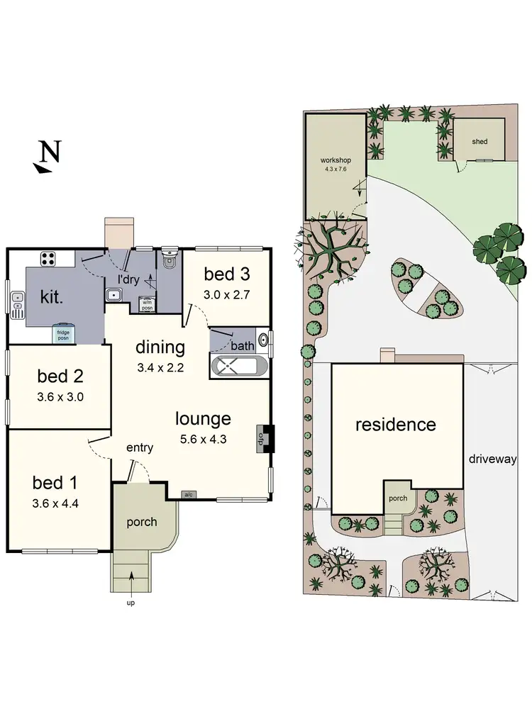 Floorplan of Homely house listing, 5 McGrettons Road, Healesville VIC 3777