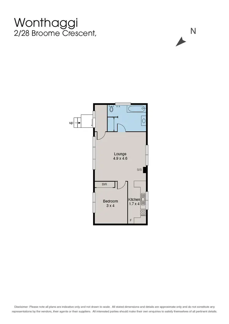 Floorplan of Homely house listing, 2/28 Broome Crescent, Wonthaggi VIC 3995