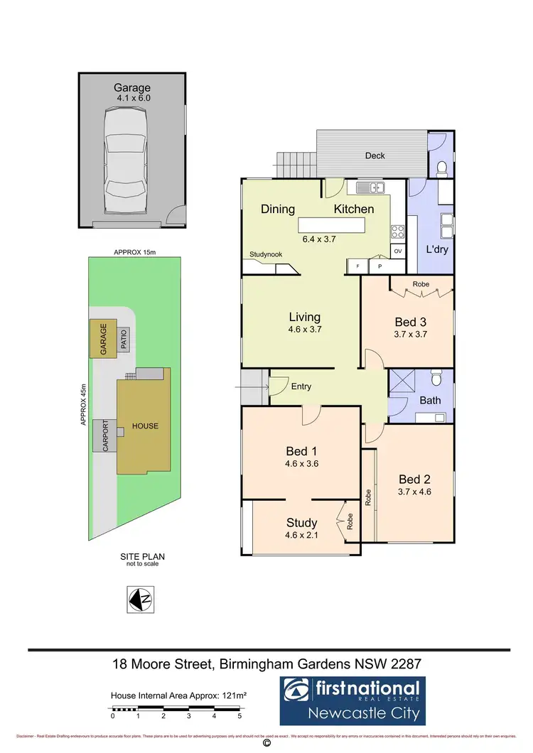 Floorplan of Homely house listing, 18 Moore Street, Birmingham Gardens NSW 2287