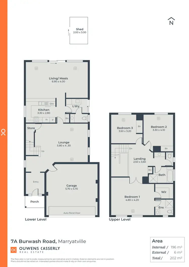 Floorplan of Homely house listing, 7A Burwash Road, Marryatville SA 5068