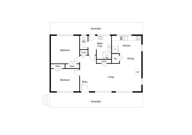 Floorplan of Homely house listing, 484 Howqua River Road, Howqua VIC 3723