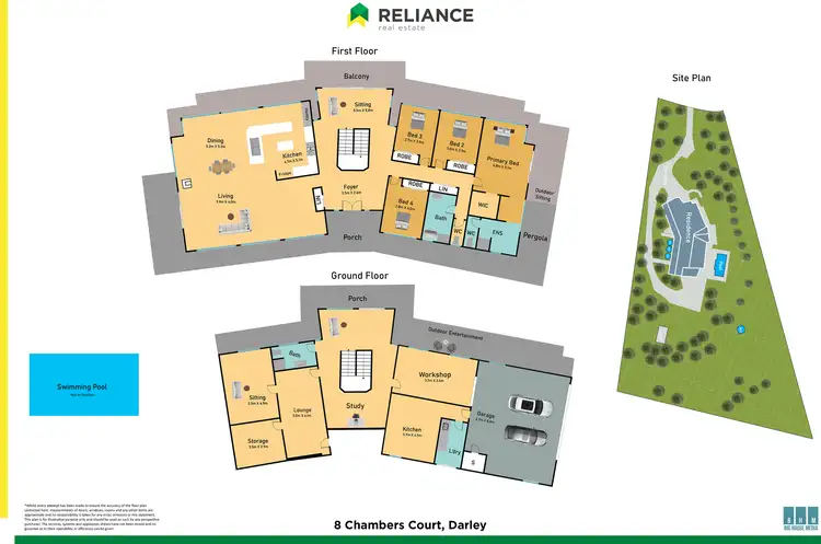 Floorplan of Homely house listing, 8 Chambers Court, Darley VIC 3340