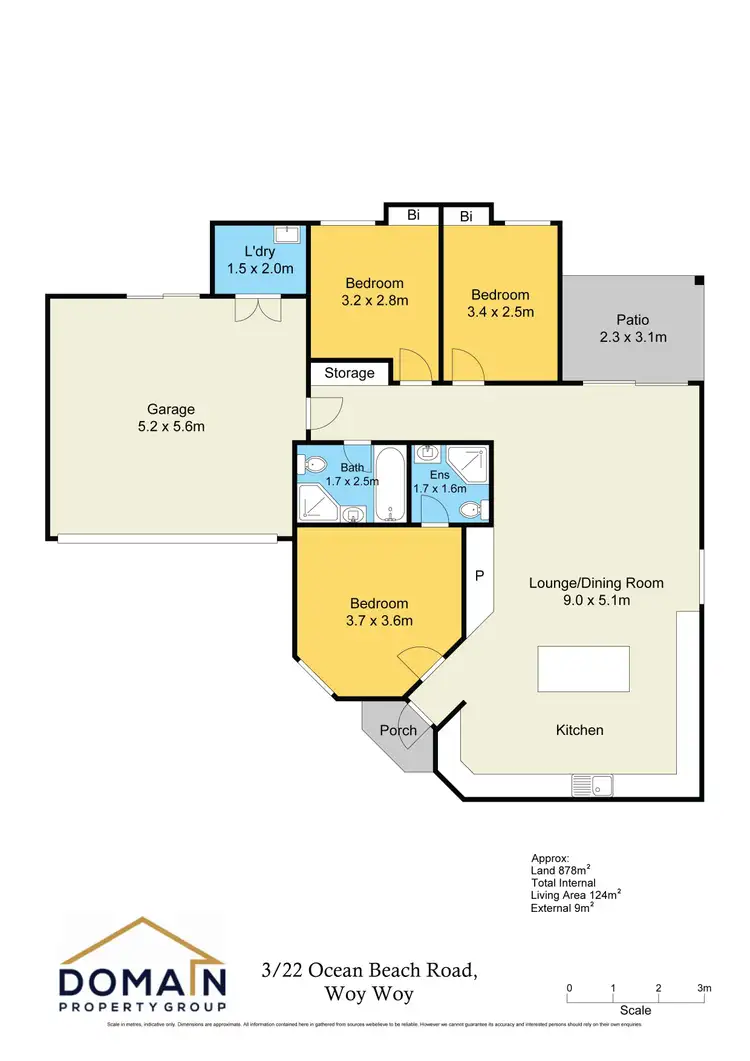 Floorplan of Homely villa listing, 3/22 Ocean Beach Road, Woy Woy NSW 2256