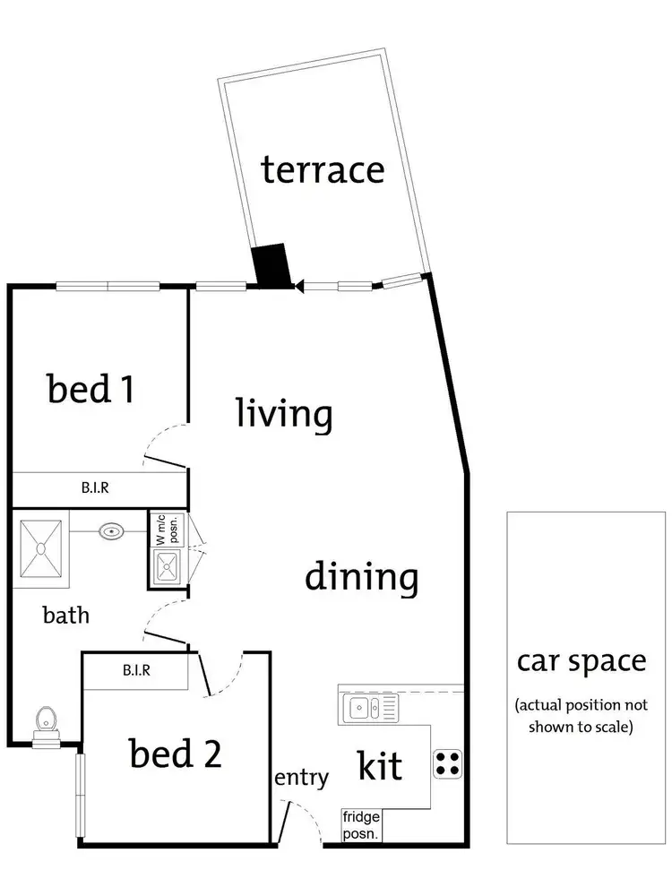 Floorplan of Homely apartment listing, 30/123 Main Road, Lower Plenty VIC 3093