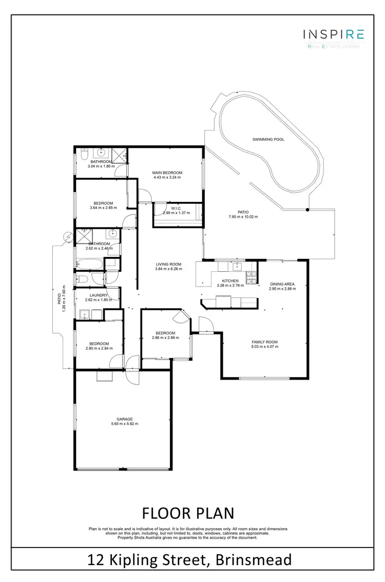 Floorplan of Homely house listing, 12 Kipling Street, Brinsmead QLD 4870