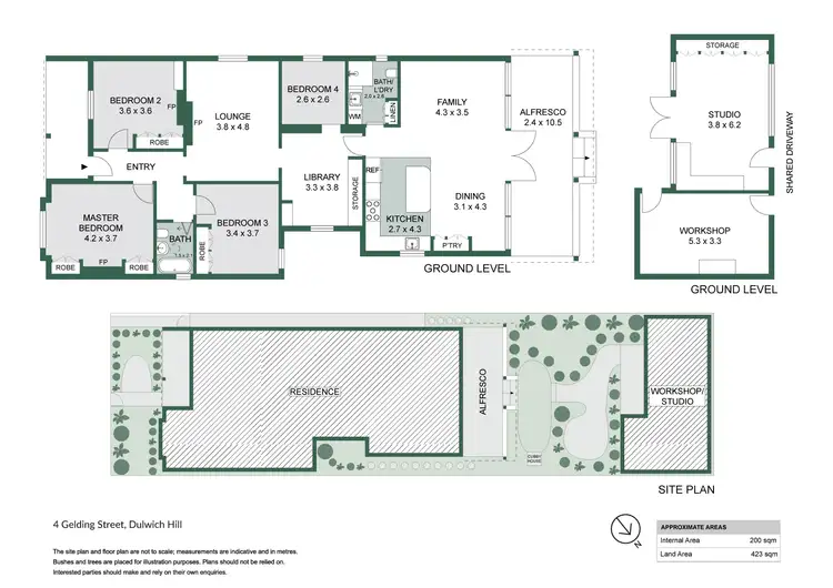 Floorplan of Homely house listing, 4 Gelding Street, Dulwich Hill NSW 2203