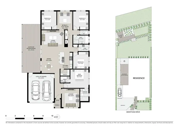 Floorplan of Homely house listing, 146 Grantham Drive, Highton VIC 3216