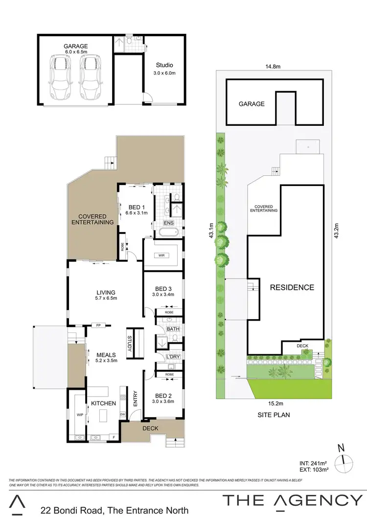 Floorplan of Homely house listing, 22 Bondi Road, The Entrance North NSW 2261