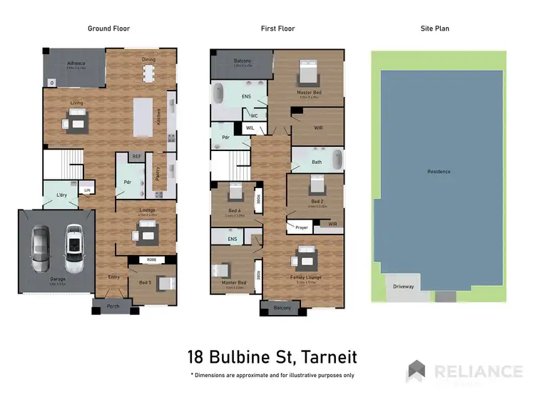 Floorplan of Homely house listing, 18 Bulbine Street, Tarneit VIC 3029