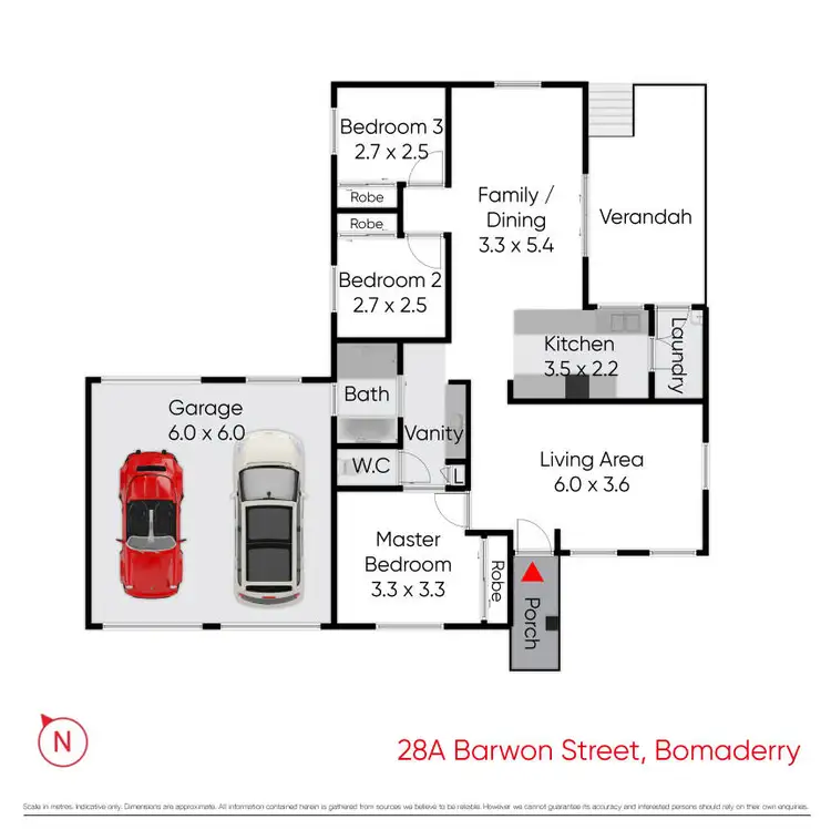 Floorplan of Homely house listing, 28a Barwon Street, Bomaderry NSW 2541