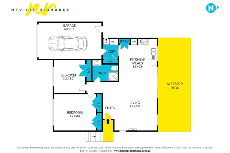 Floorplan of Homely house listing, 73 Stevens Street, Portarlington VIC 3223