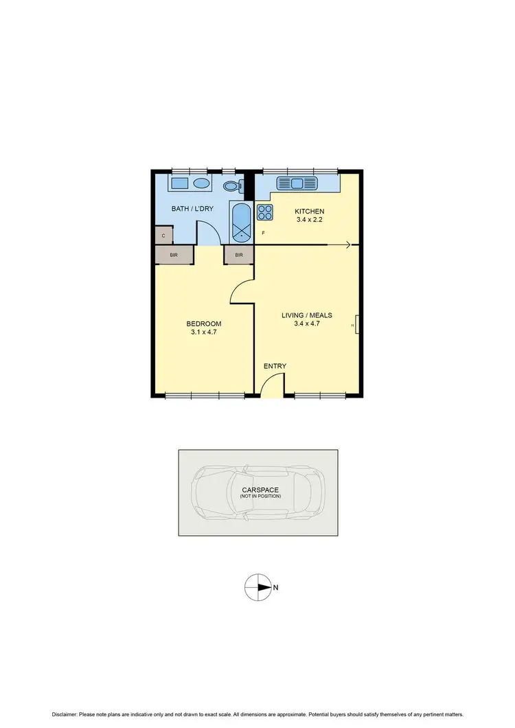 Floorplan of Homely apartment listing, 7/70 Glass Street, Essendon VIC 3040