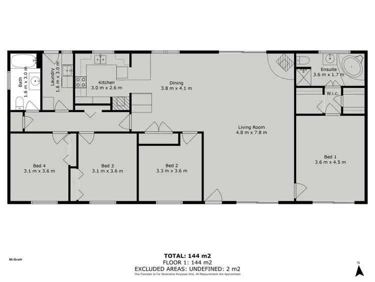 Floorplan of Homely rural property listing, 815 Avonside Road, Avonside NSW 2628