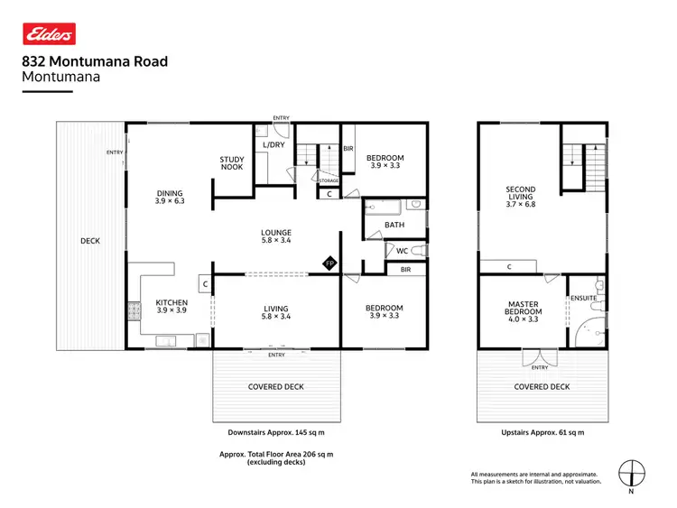 Floorplan of Homely house listing, 832 Montumana Road, Montumana TAS 7321