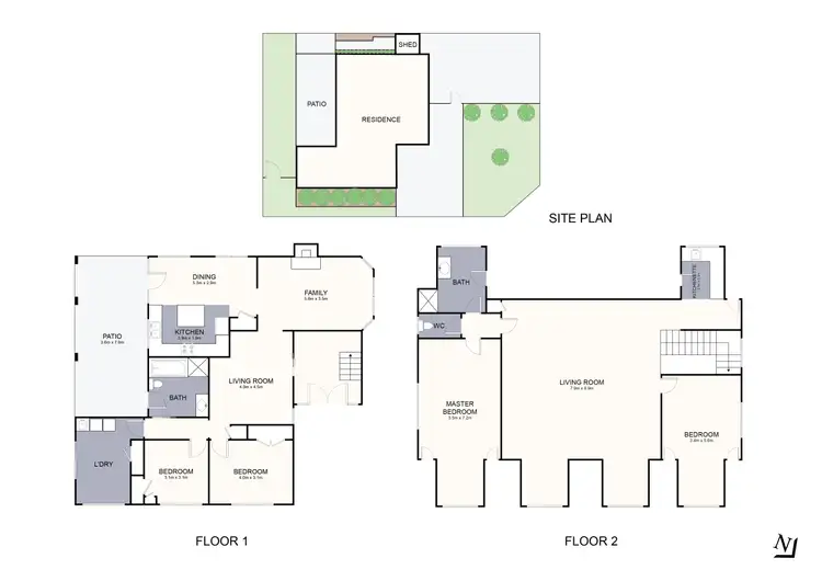 Floorplan of Homely house listing, 17 Robert Court, Croydon VIC 3136