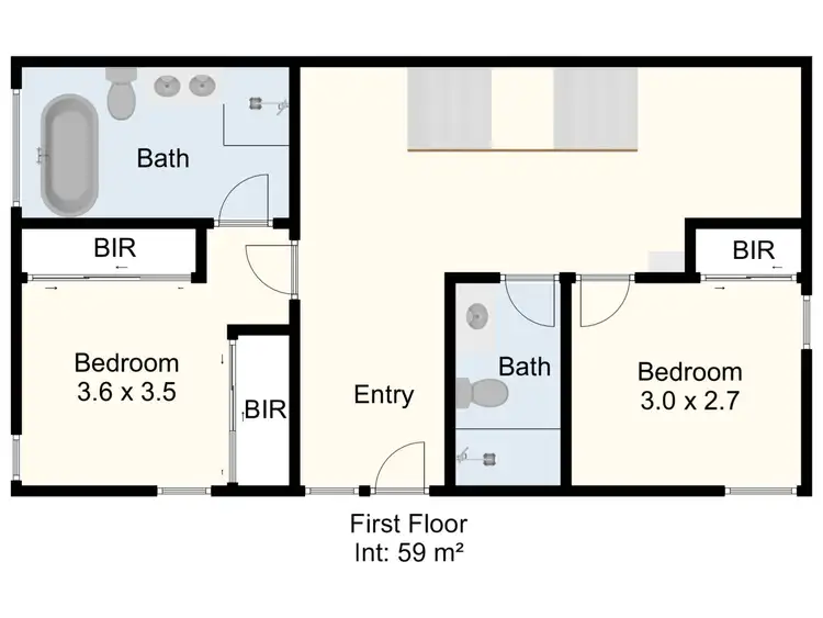 Floorplan of Homely townhouse listing, 1/11 Epsom Road, Mordialloc VIC 3195
