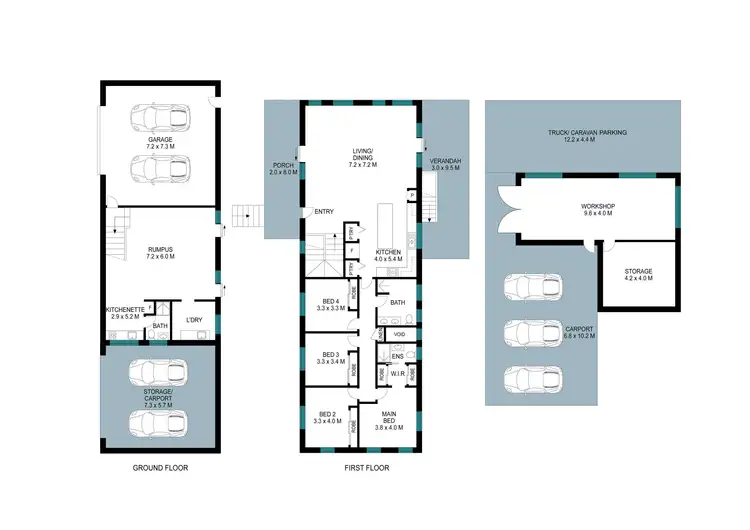 Floorplan of Homely rural property listing, 178 Old Hawkesbury Road, Vineyard NSW 2765