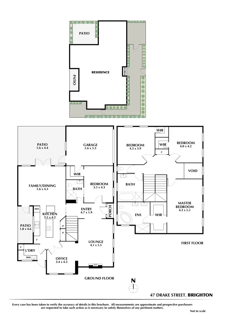 Floorplan of Homely house listing, 47 Drake Street, Brighton VIC 3186