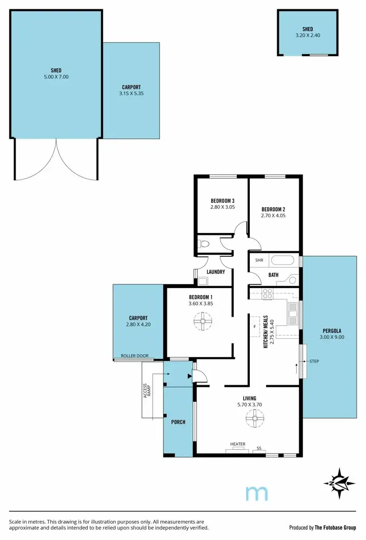 Floorplan of Homely house listing, 400 States Road, Morphett Vale SA 5162
