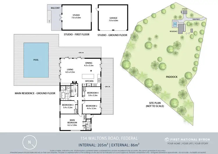 Floorplan of Homely house listing, 154 Waltons Road, Federal NSW 2480