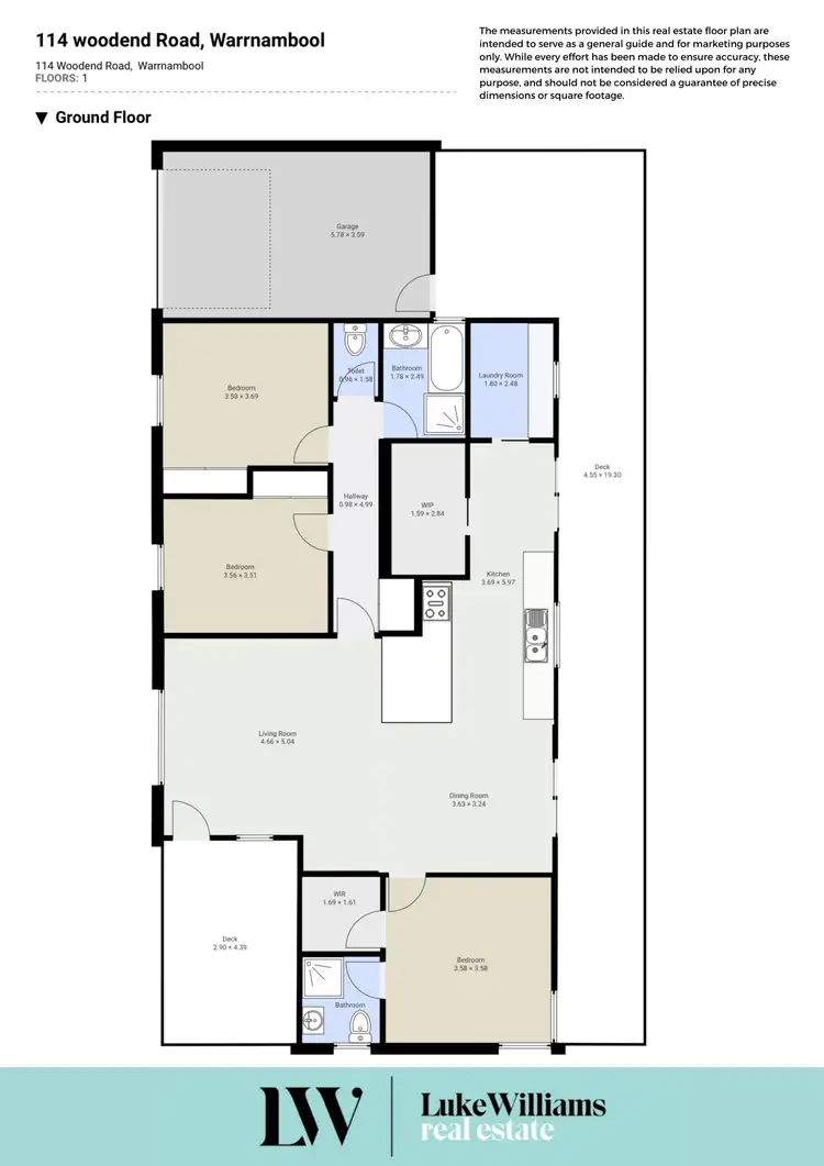 Floorplan of Homely house listing, 114 Woodend Road, Warrnambool VIC 3280