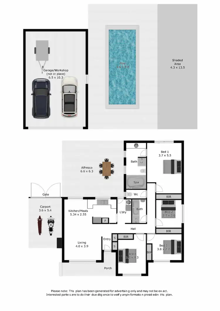 Floorplan of Homely house listing, 277 Vickers Road, Lavington NSW 2641