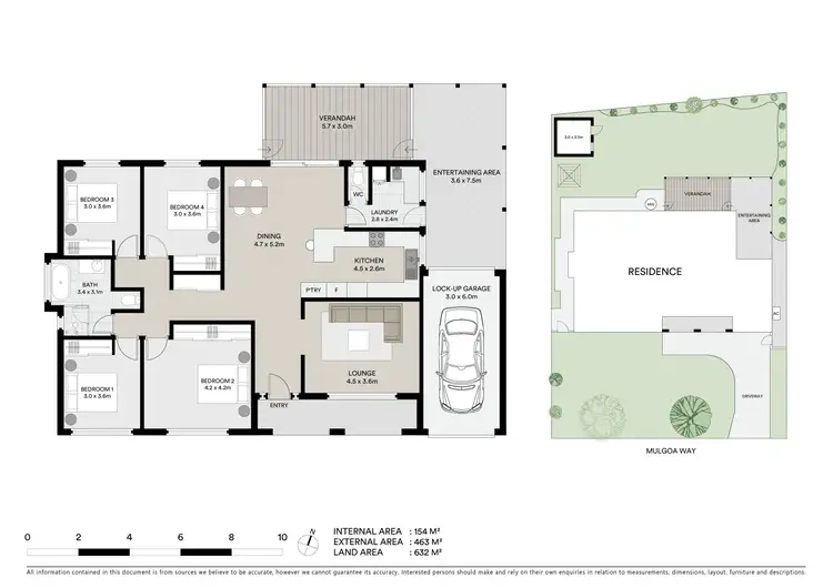 Floorplan of Homely house listing, 34 Mulgoa Way, Mudgee NSW 2850