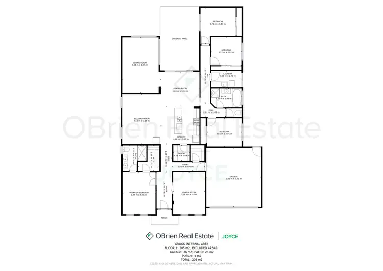 Floorplan of Homely house listing, 26 Thomas Wedge Drive, Wangaratta VIC 3677
