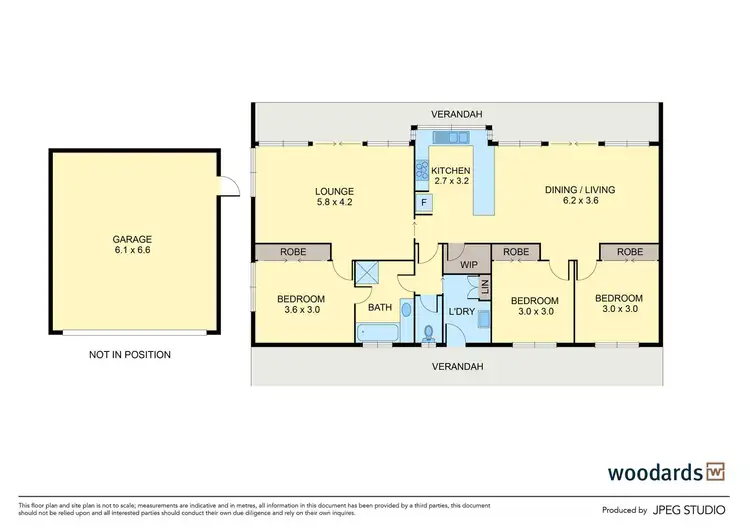 Floorplan of Homely rural property listing, 5 Greenwood Grove, Woodend VIC 3442