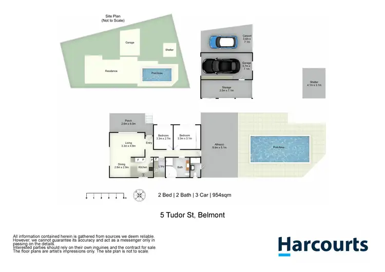 Floorplan of Homely house listing, 5 Tudor Street, Belmont NSW 2280