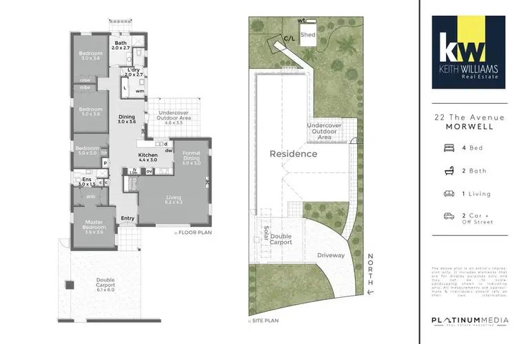 Floorplan of Homely house listing, 22 The Avenue, Morwell VIC 3840
